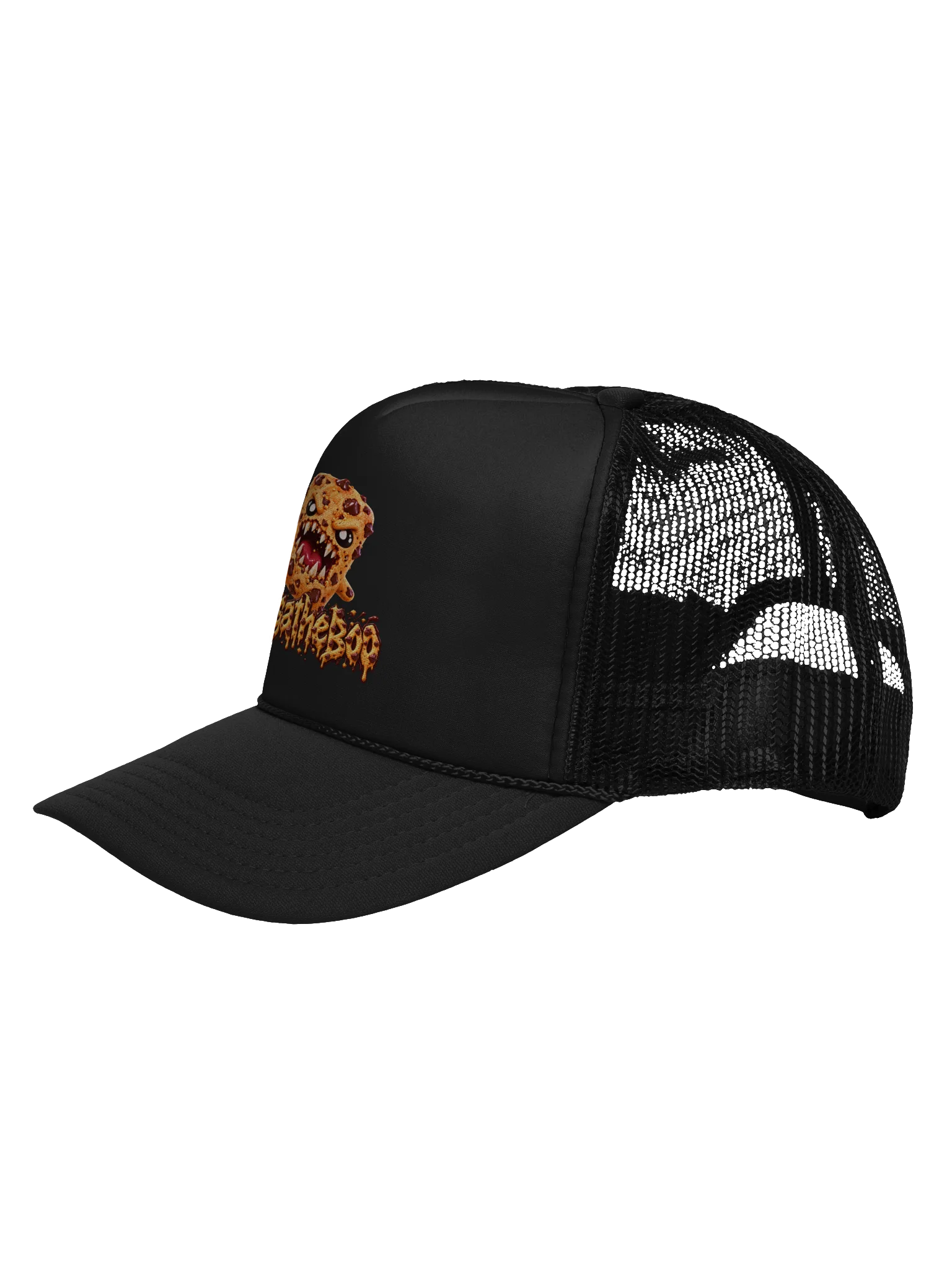 SPRITEFEST "Cookie Sprite" Black FOAM Trucker Snapback Hat product image (3)