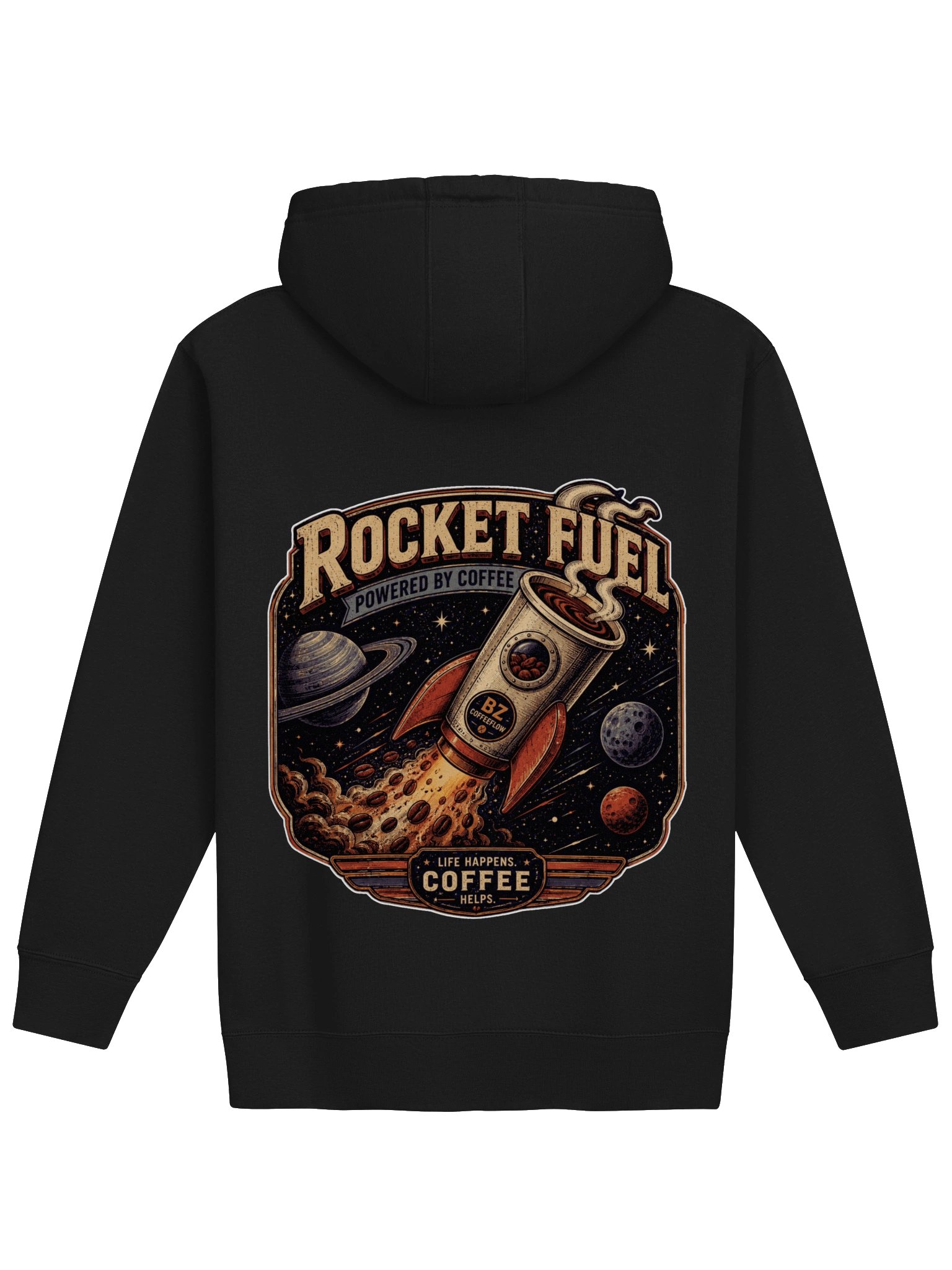 Rocket Fuel – Powered by Coffee | Women’s Hoodie product image (15)