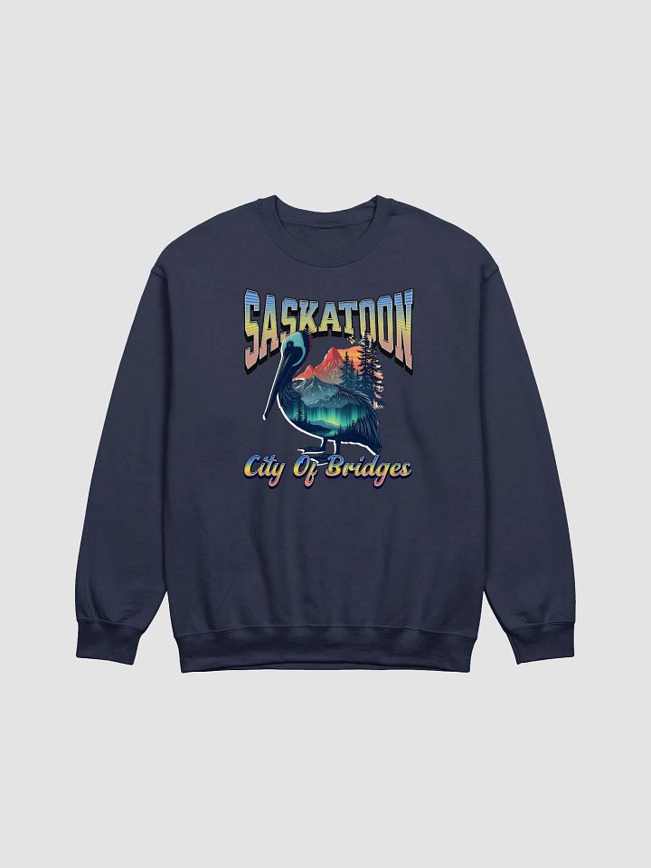 Saskatoon City Of Bridges Pelican Sweatshirt product image (13)