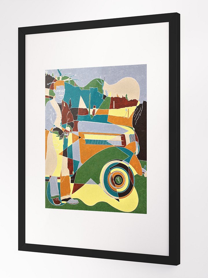 Pat's '36 Ford (2014) Print Framed product image (5)