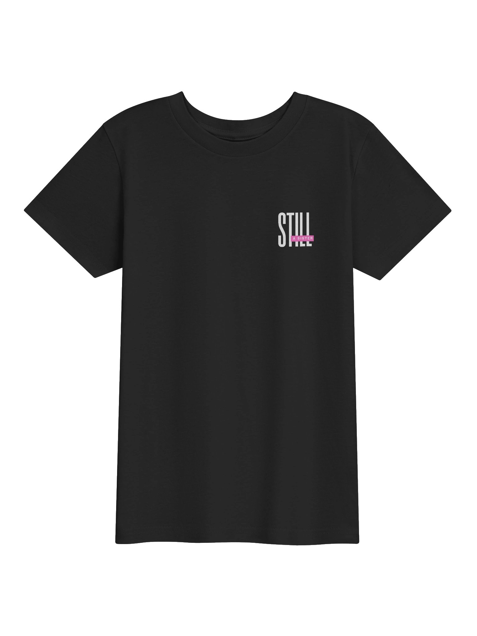 Kids: 'Still a Sister' 2026 Memorial Shirt (soft, dark) product image (1)