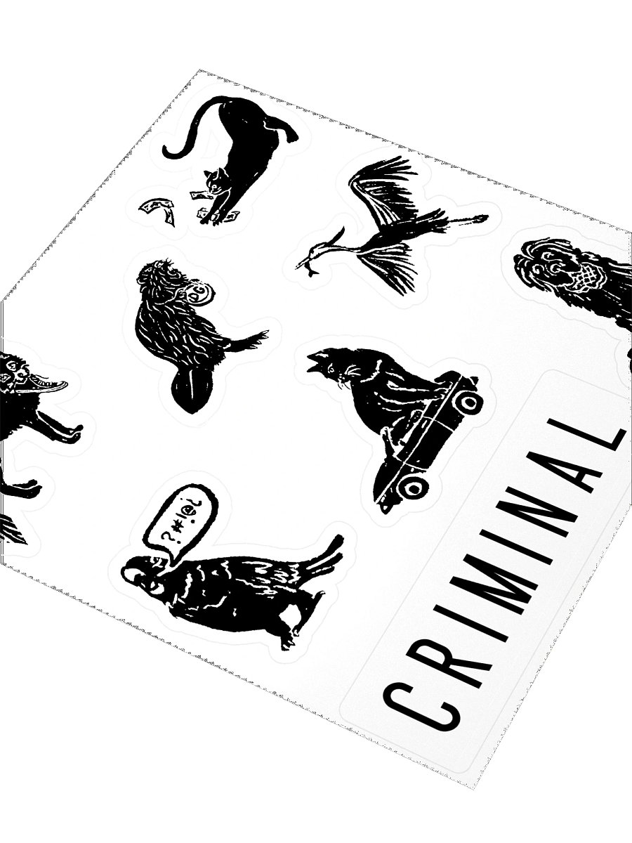 Animals Really Going For It Stickers product image (3)