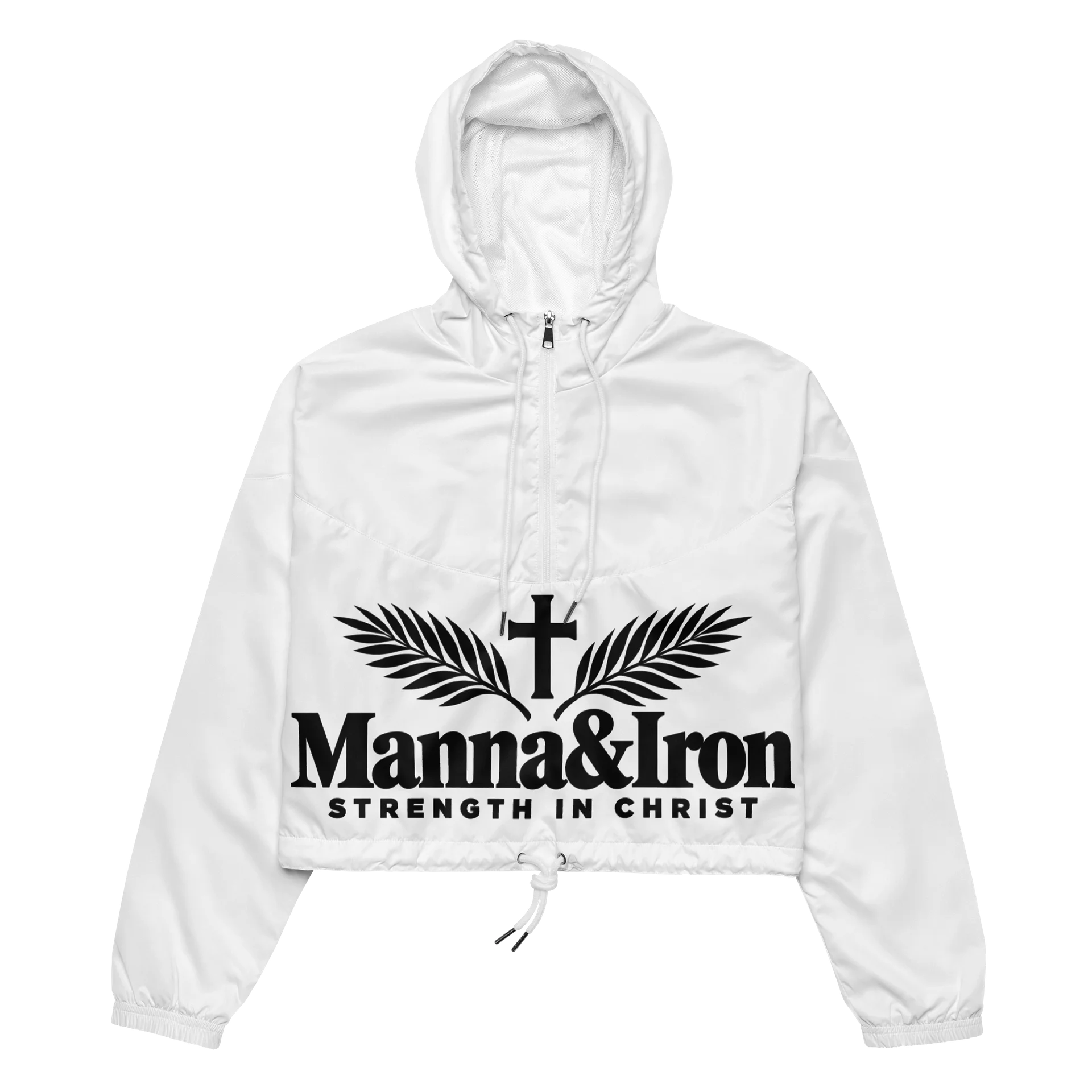 Midnight Minimal All-Over Print Cropped Windbreaker product image (2)