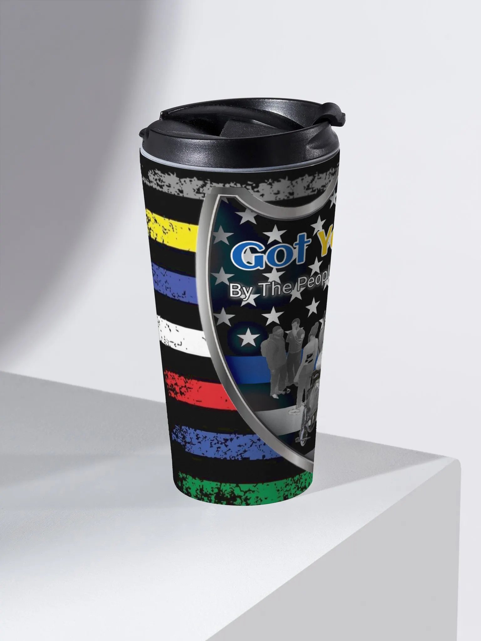 Got Your Six RP Thug Life Stainless Steel Travel Mug W/Lid product image (2)