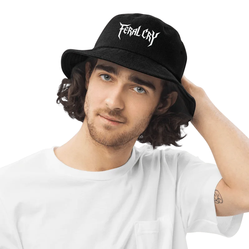 Feral Cry Denim Bucket Hat product image (3)