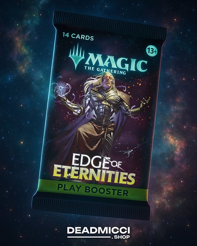 🌌 Edge of Eternities te espera en DeadMicci con cartas que parecen de otro universo.
Un set cargado de poder, diseño y emoció...