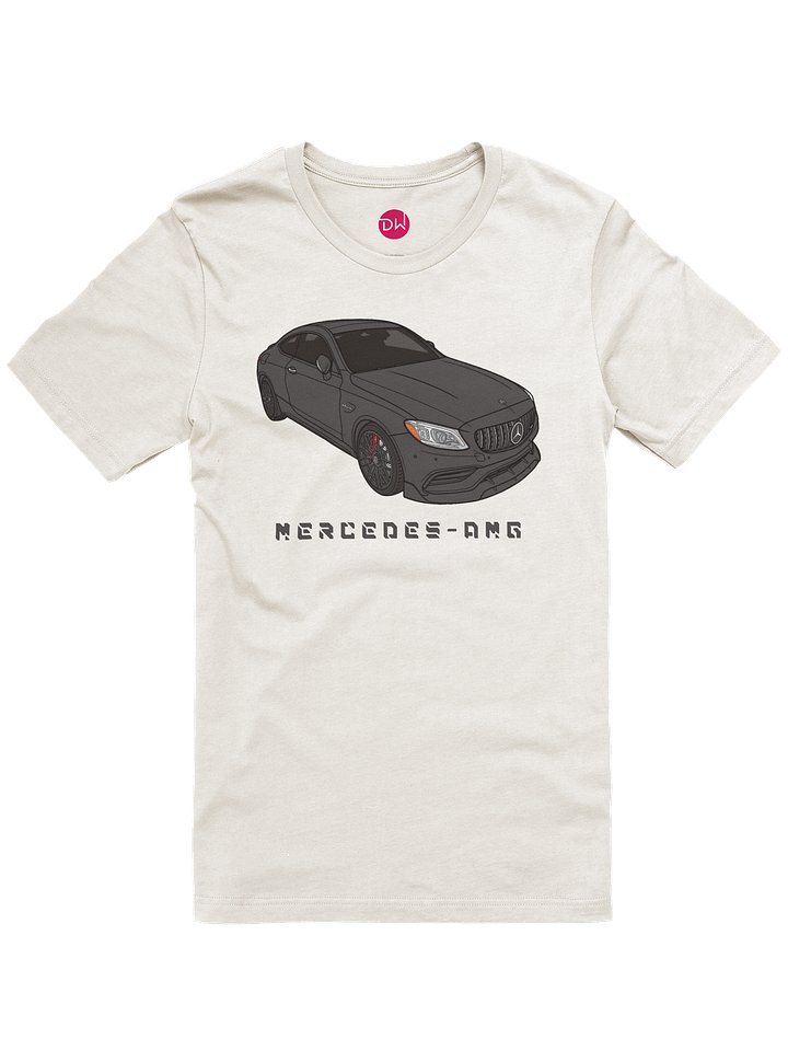 Black Mercedes-AMG C63S Shirt (Retro, Sketch, Silhouette) product image (8)