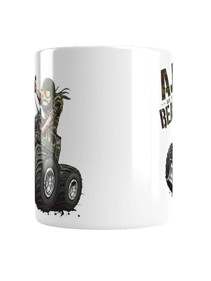 AJ and the BEAST : CAMO COFFEE MUG product image (2)