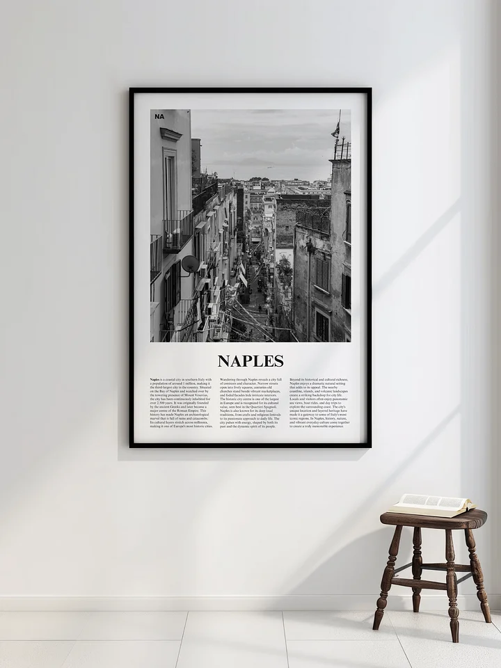 Naples 01 Newspaper Poster product image (6)