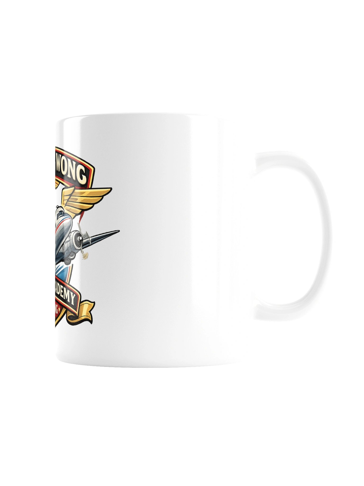 Sum Ting Wong Aviation Academy White Glossy Mug product image (3)