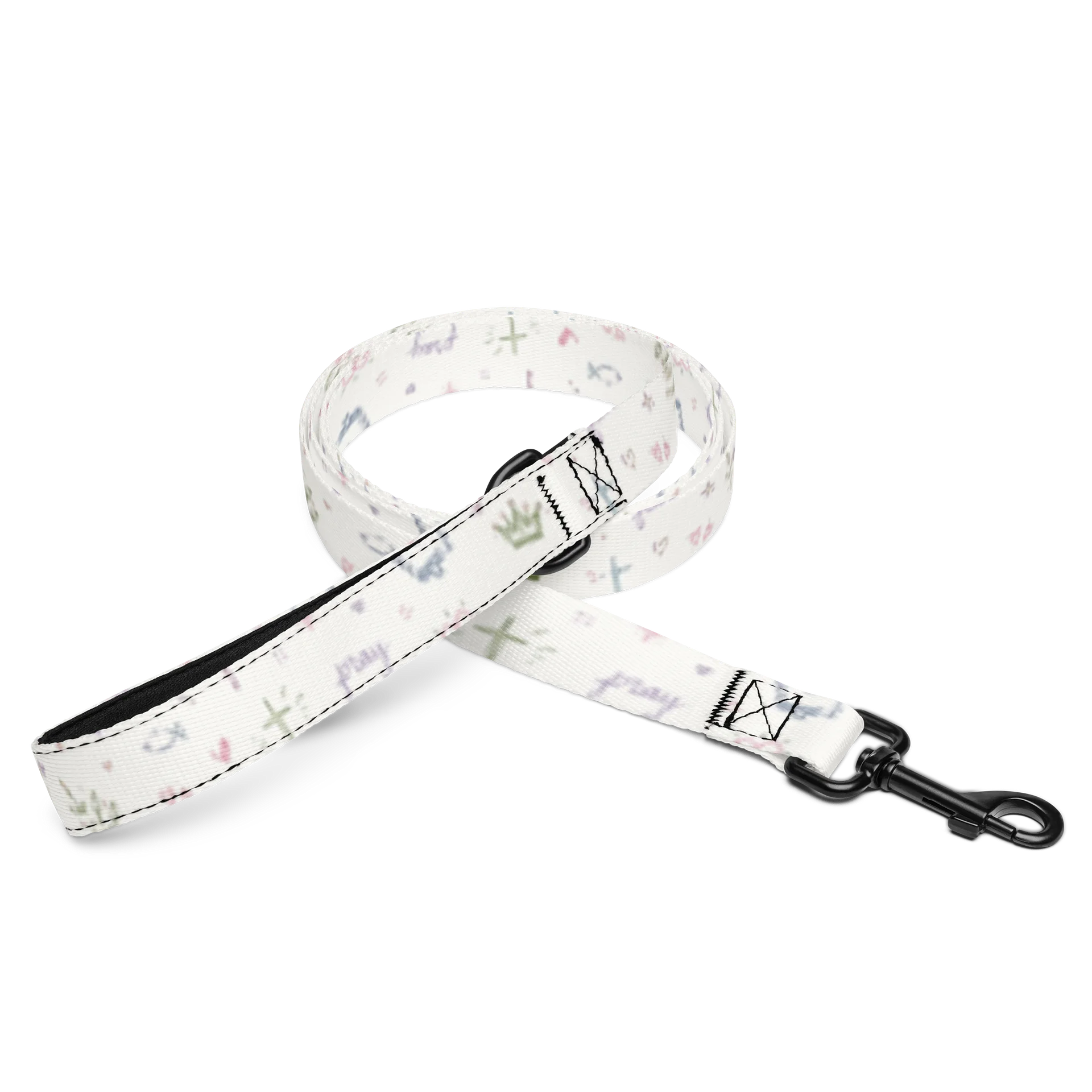 Faith Over Fear Christian Dog Leash – Pastel Faith Pet Leash product image (2)