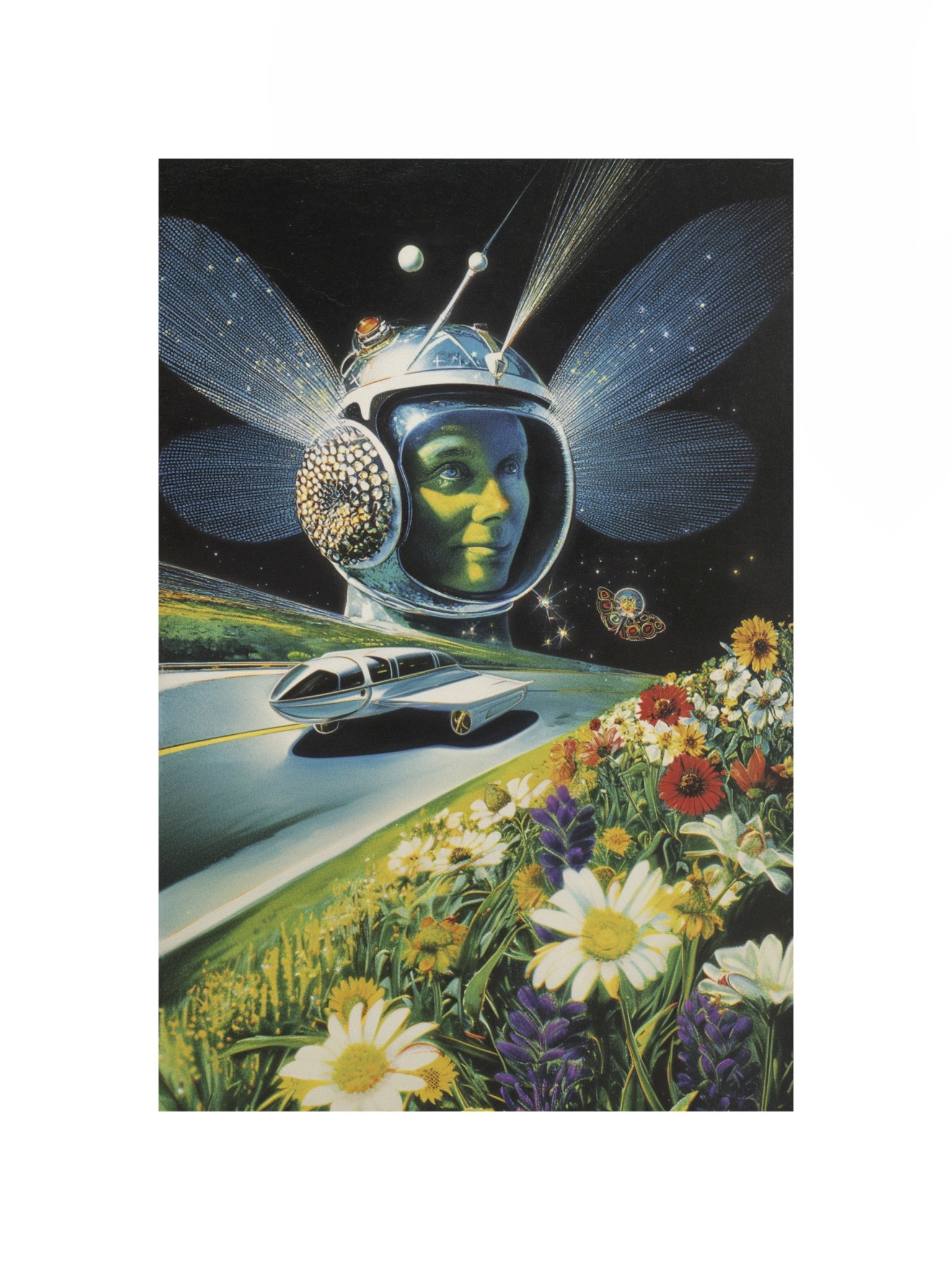 Vintage Space Garden Surrealism Sci‑Fi Poster product image (8)