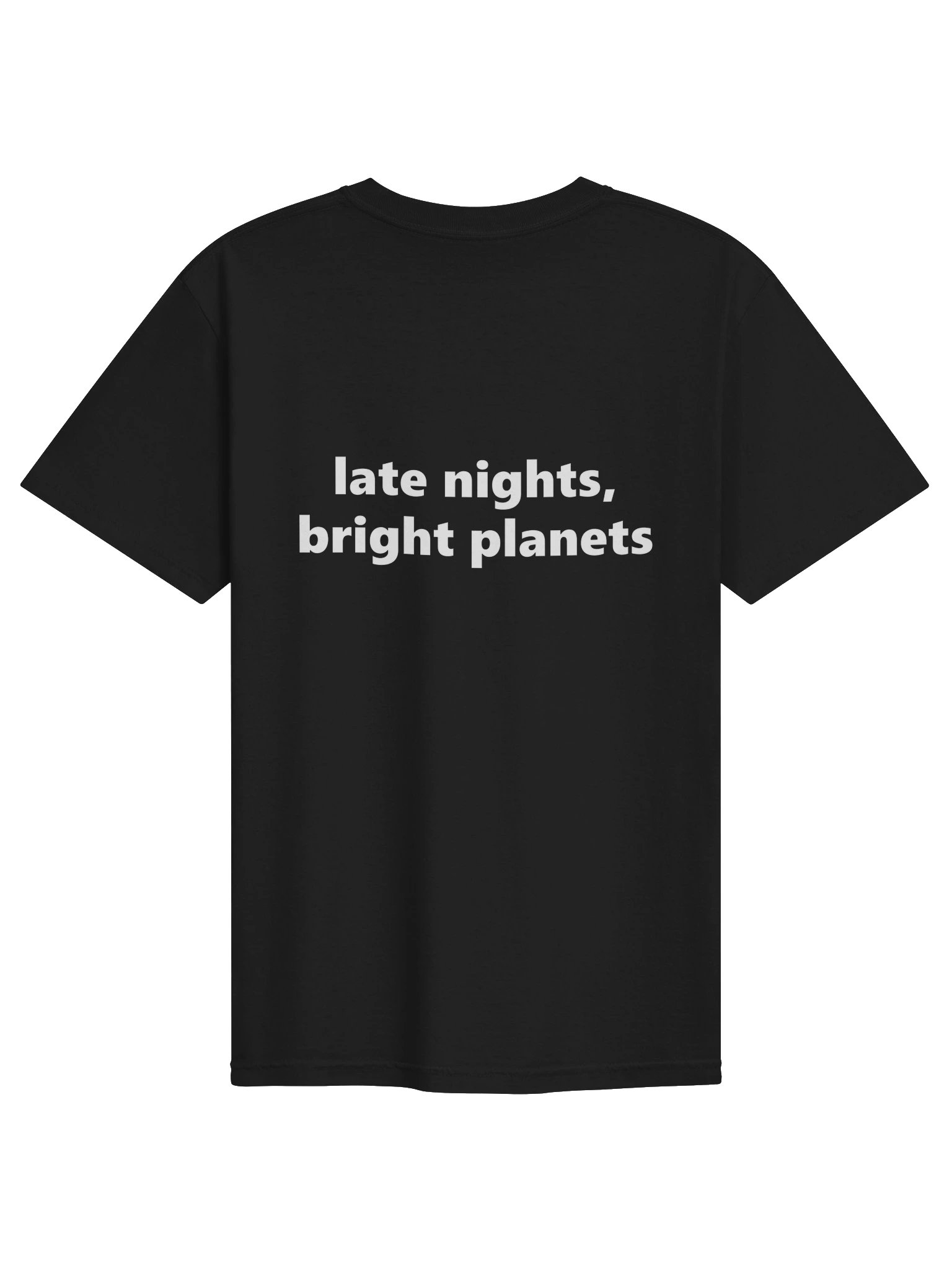 SkiesLIVE Up Late Heavyweight Tee (Bright Planets) product image (6)