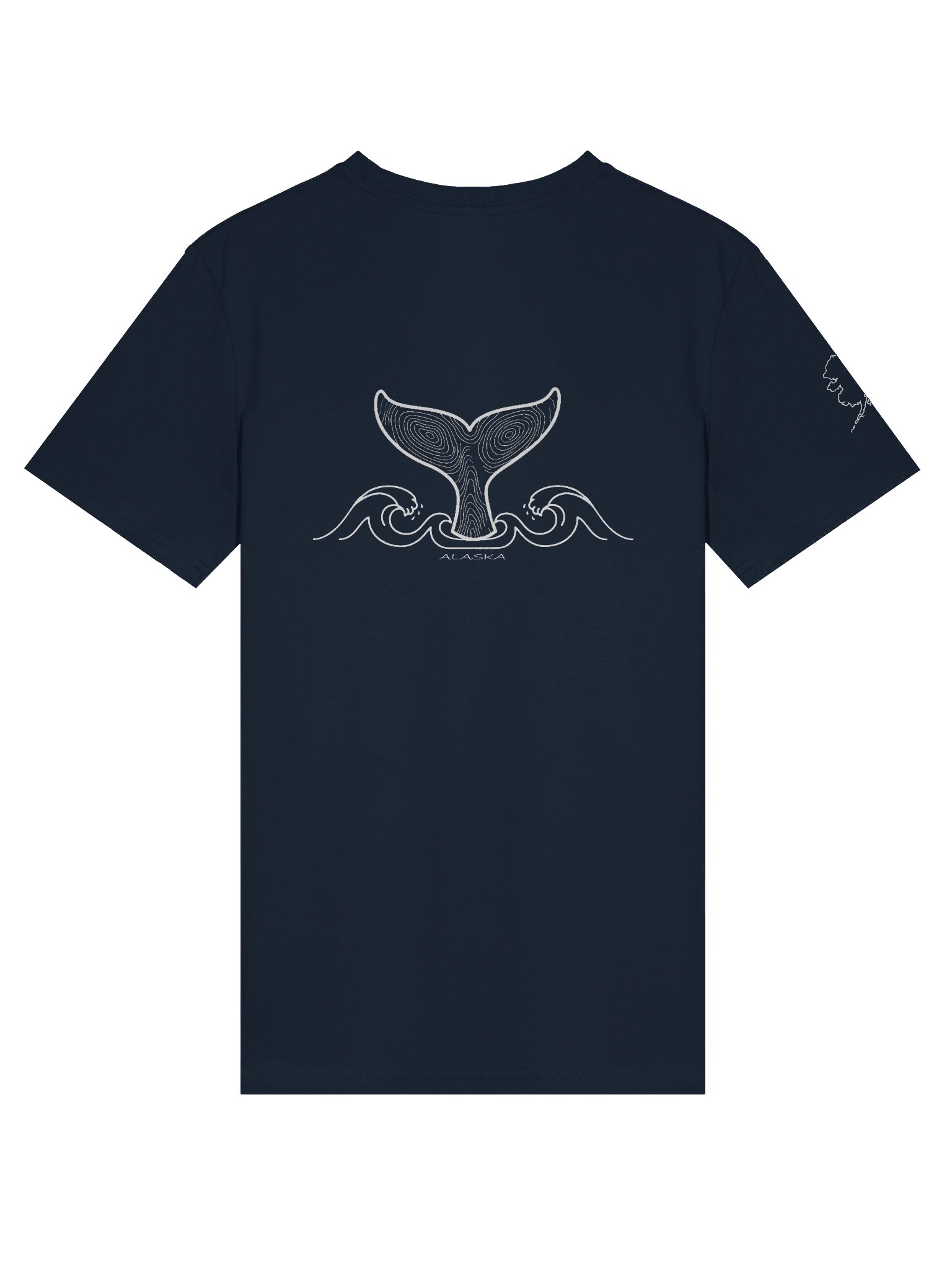 DELUXE "WHALE TAIL" ORGANIC COTTON TEE product image (30)