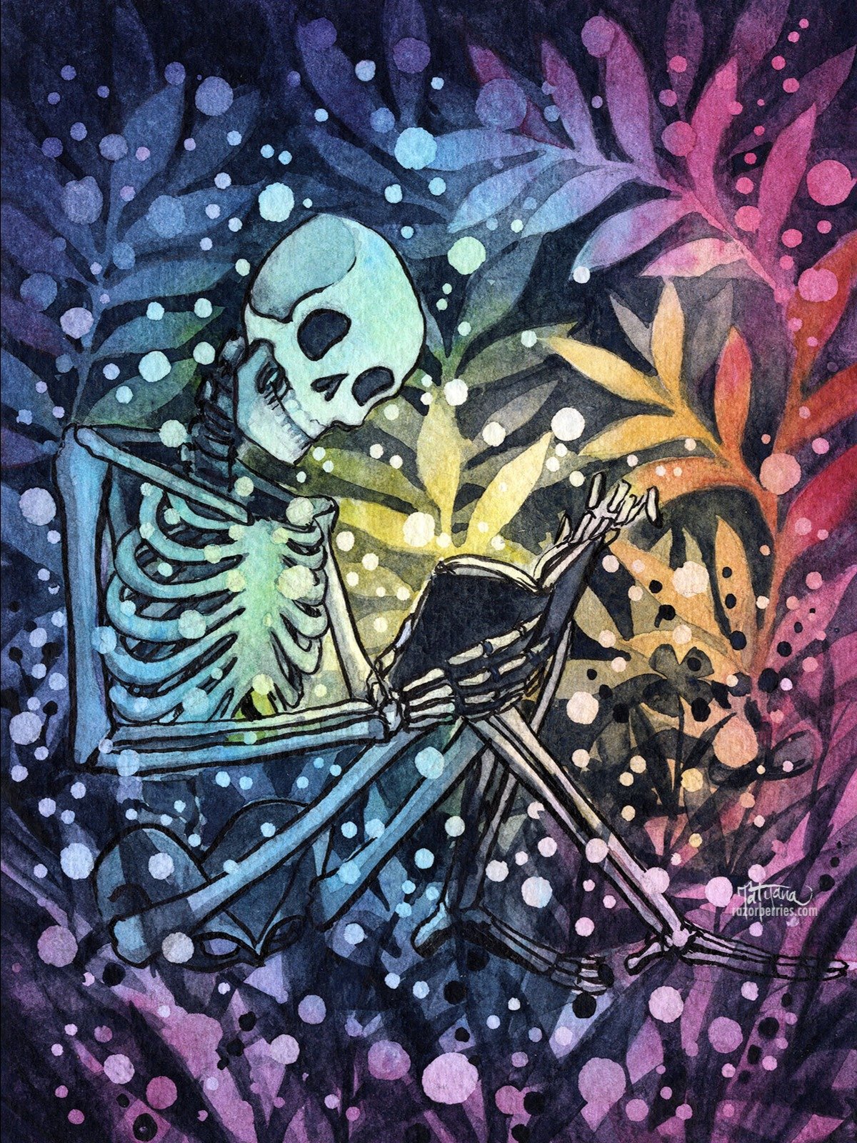 Reading Between the Vines ∙ Art Print product image (1)