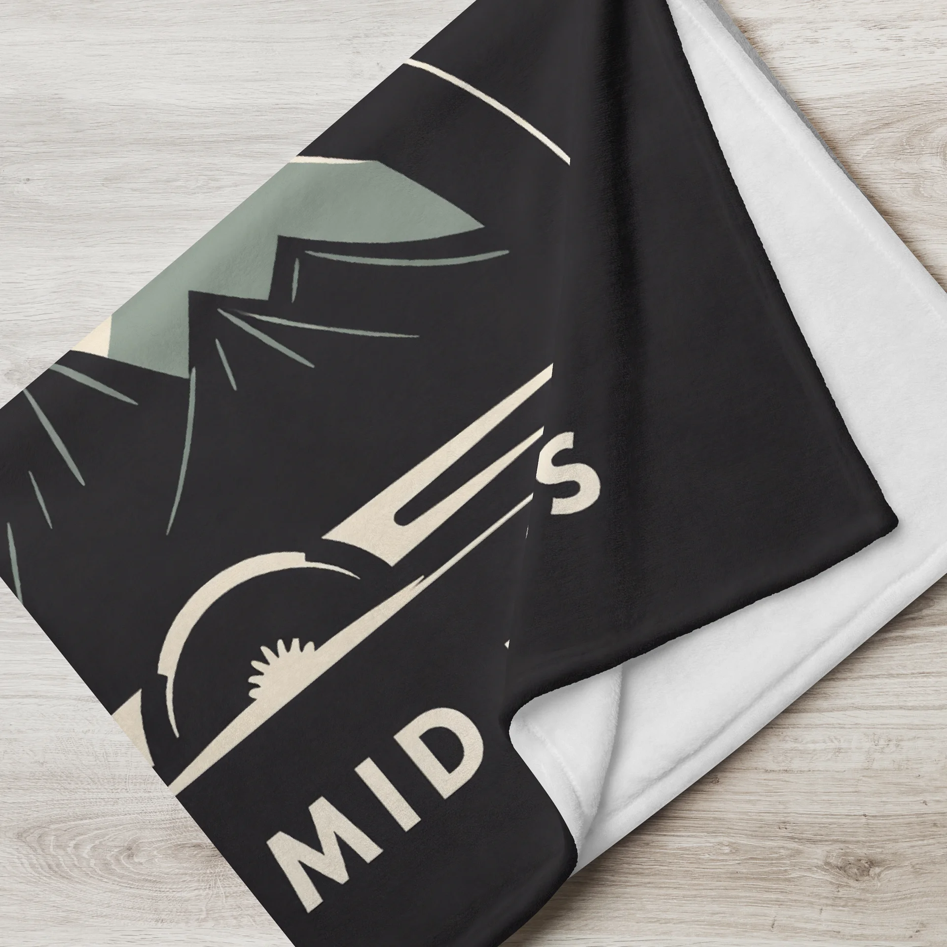 Mountain Sunrise Throw Blanket product image (2)