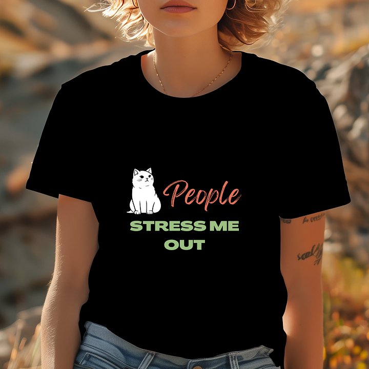 People Stress Me Out T-Shirt product image (1)