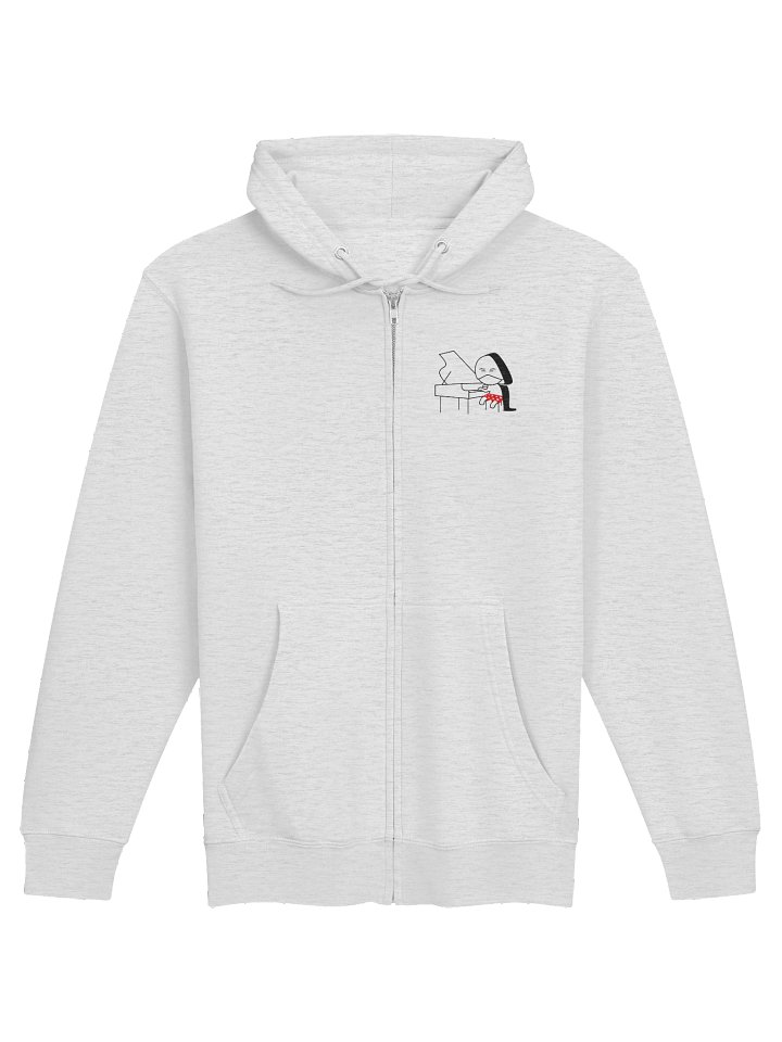 *BRAND NEW* Man. Mask. Piano. Pants. Zip-Up Hoodie (LIGHT COLOURS) product image (1)