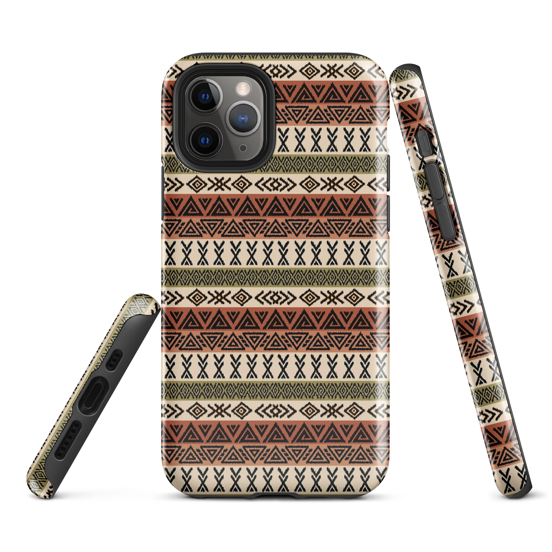 Boho Tribal Aztec Geometry iPhone Tough Case product image (3)