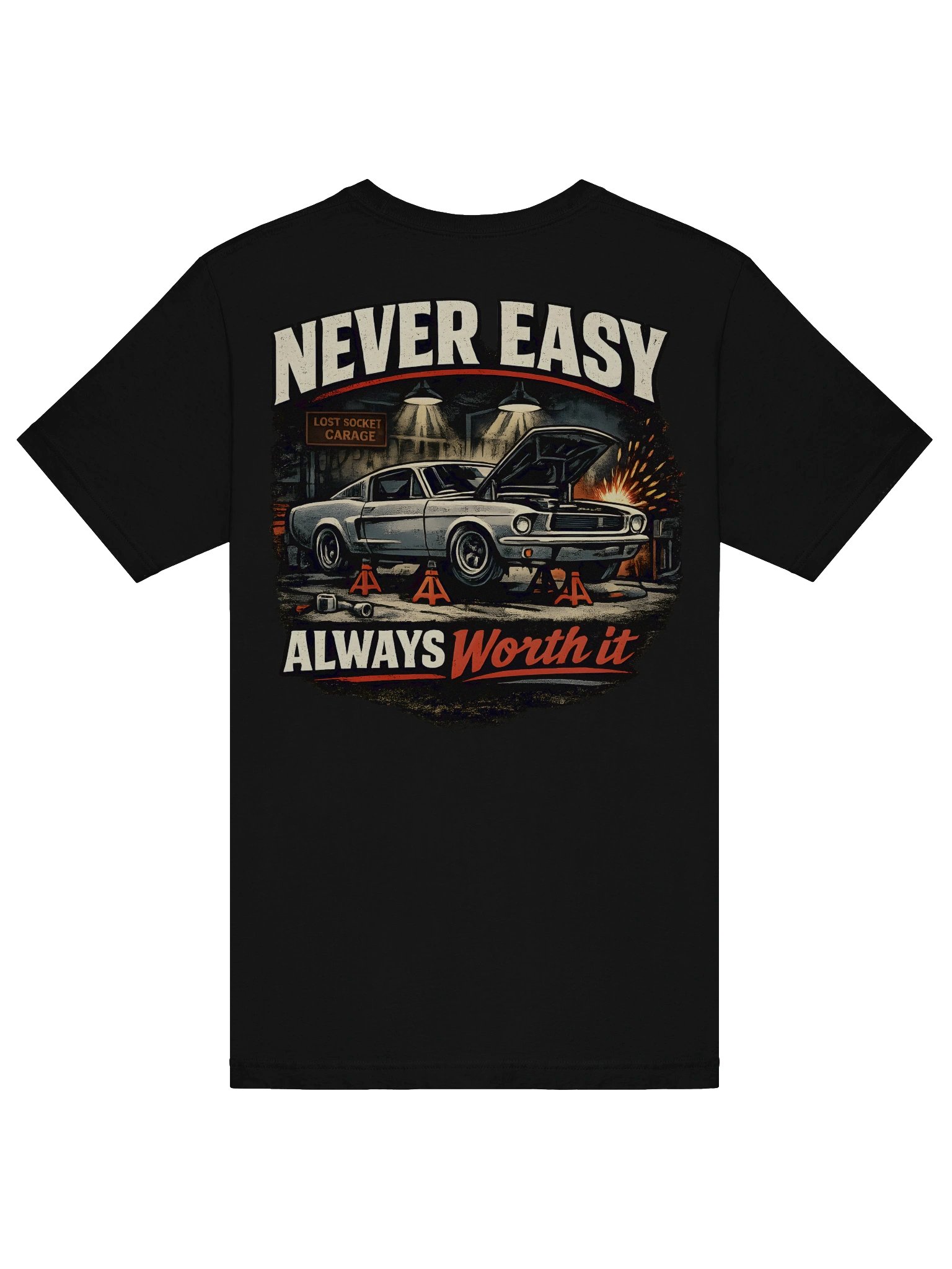 Never Easy, Always Worth It Tee product image (6)