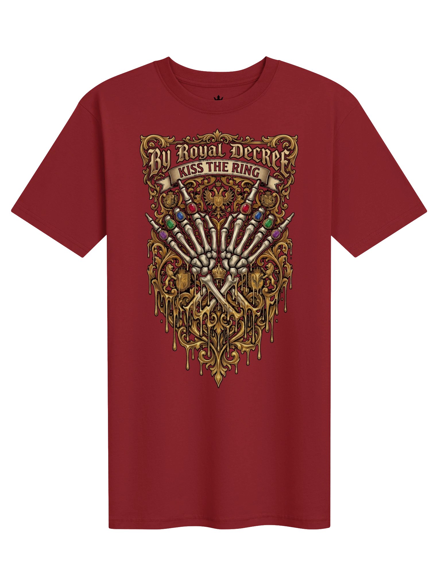 By Royal Decree - Kiss the Ring Royal Tee Red product image (1)