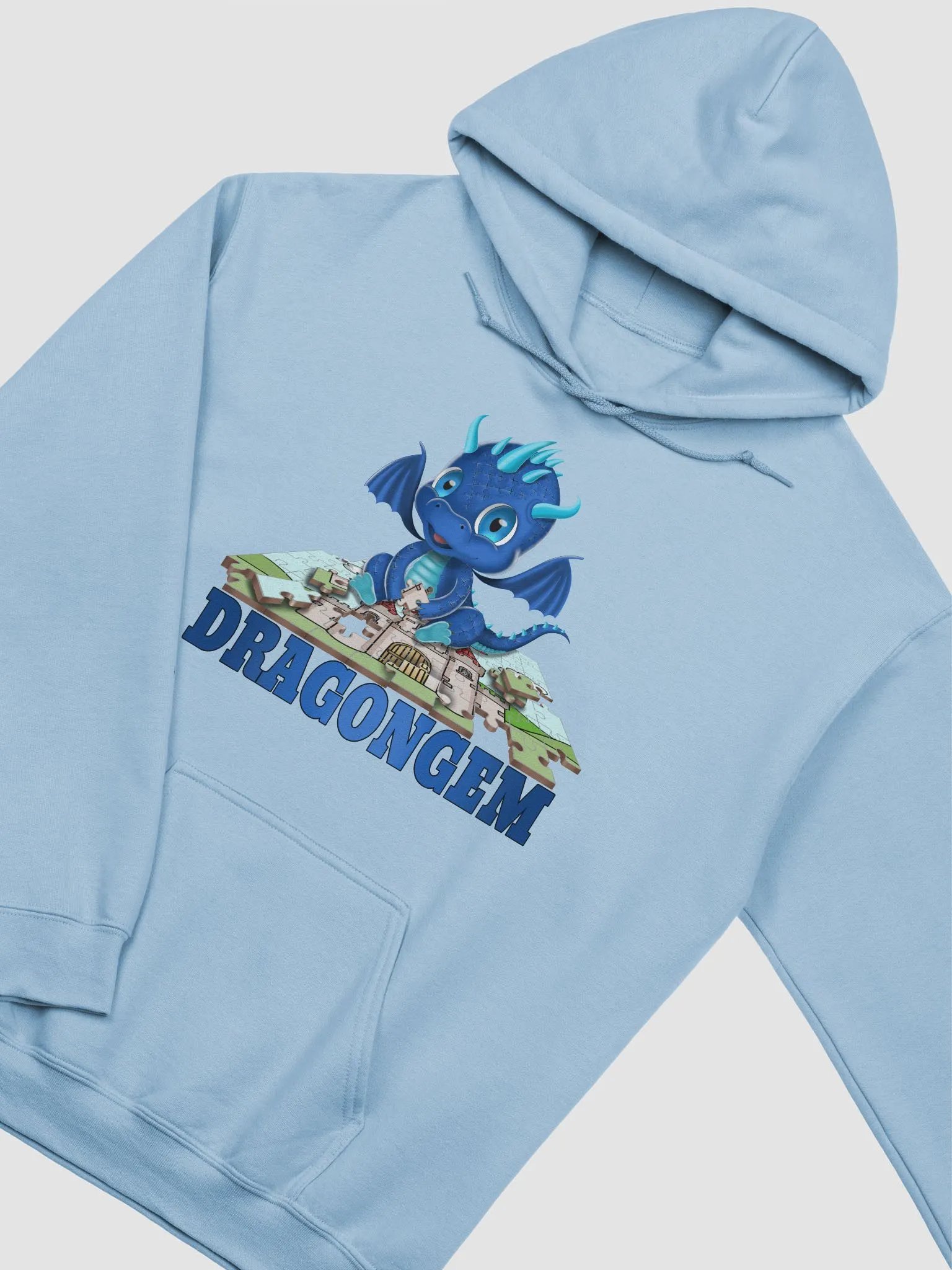 Puzzle Dragon Pullover Hoodie product image (1)