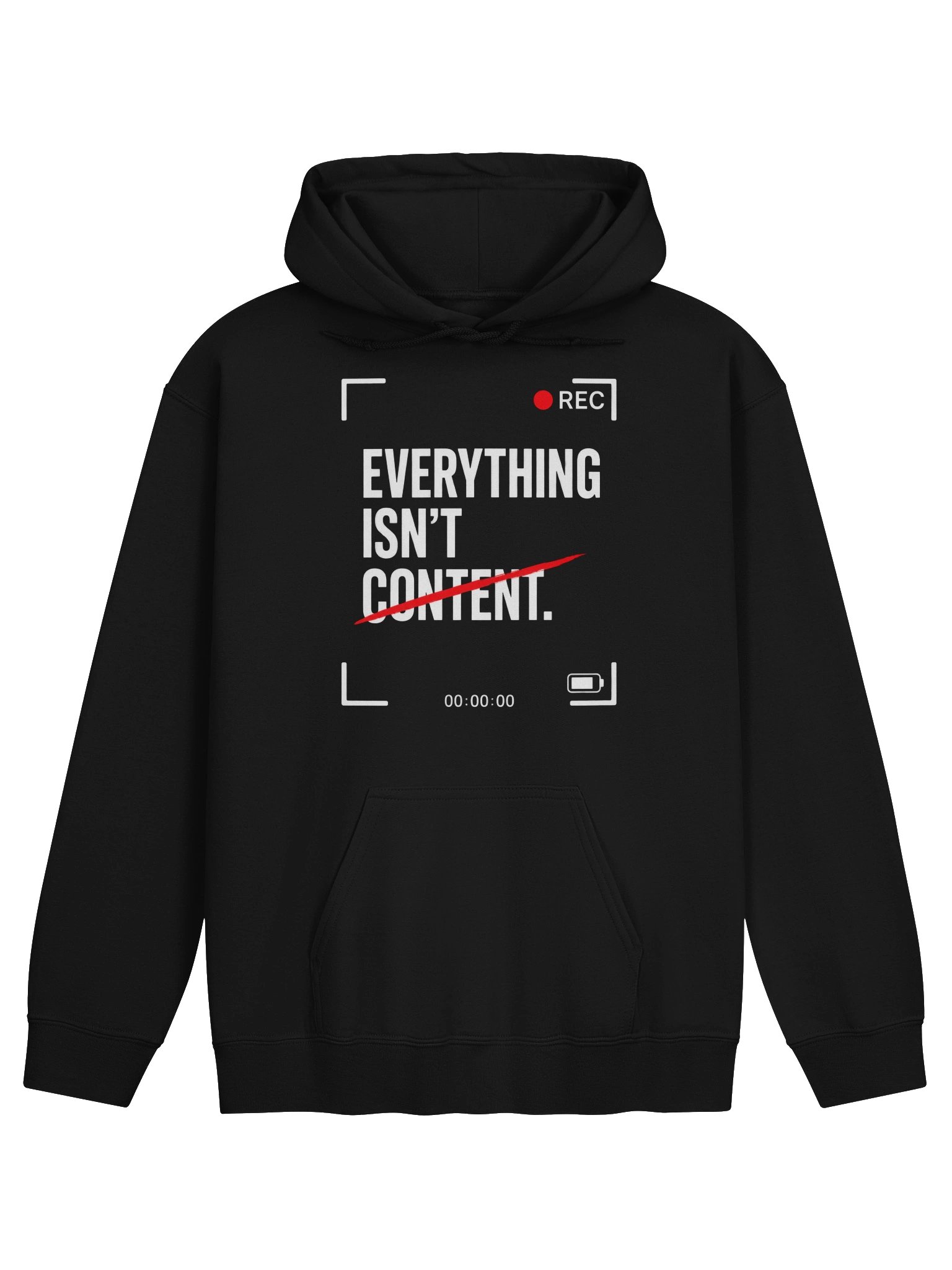 Record Content Hoodie product image (1)