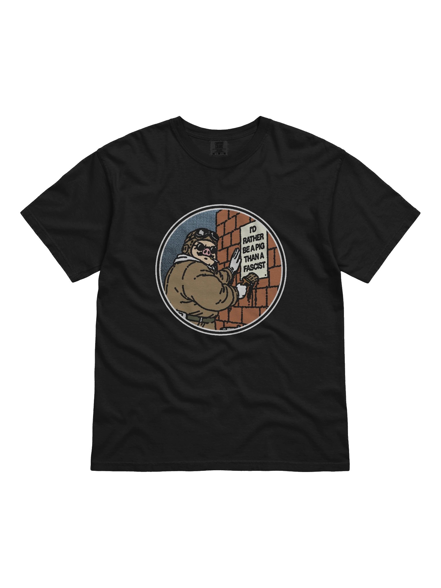 BE A PIG ! T-shirt. color vers. product image (2)