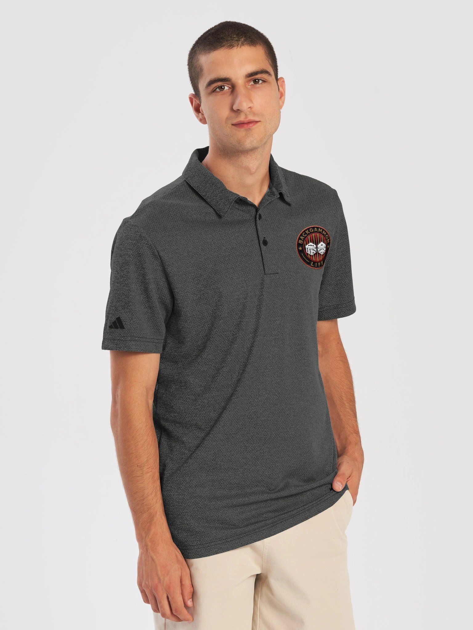 Backgammon Life Emblem Polo product image (7)