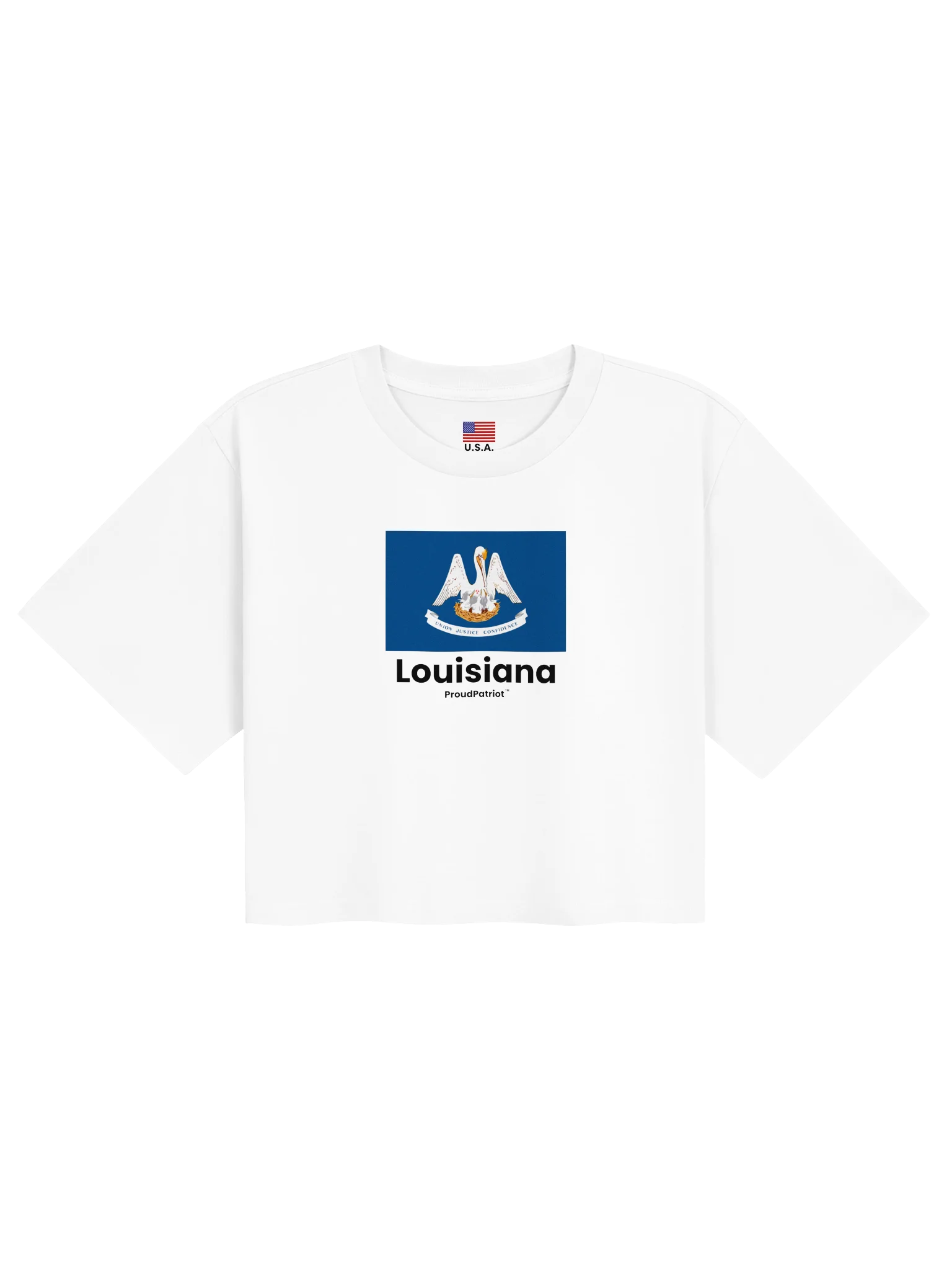 Louisiana Women's Classic Crop Tee product image (5)
