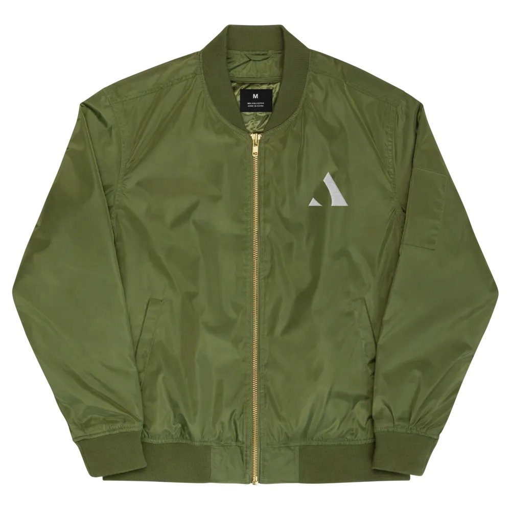 Minimalist Geometric Bomber Jacket product image (33)