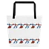 Round Dance Tote Bag
