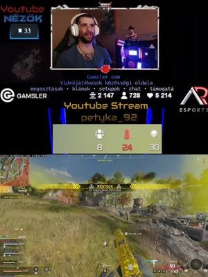 Csak a voice chat😁🫂 @Petykáné Felícia @[_FNK9]𝕿𝖍𝖊𝖔 @[_FNK9] @shlby @🎮Vivi🦇 @Dominik Schmidt  #youtubestream #dualsenseedge #playstation #codwarzone #ak26 