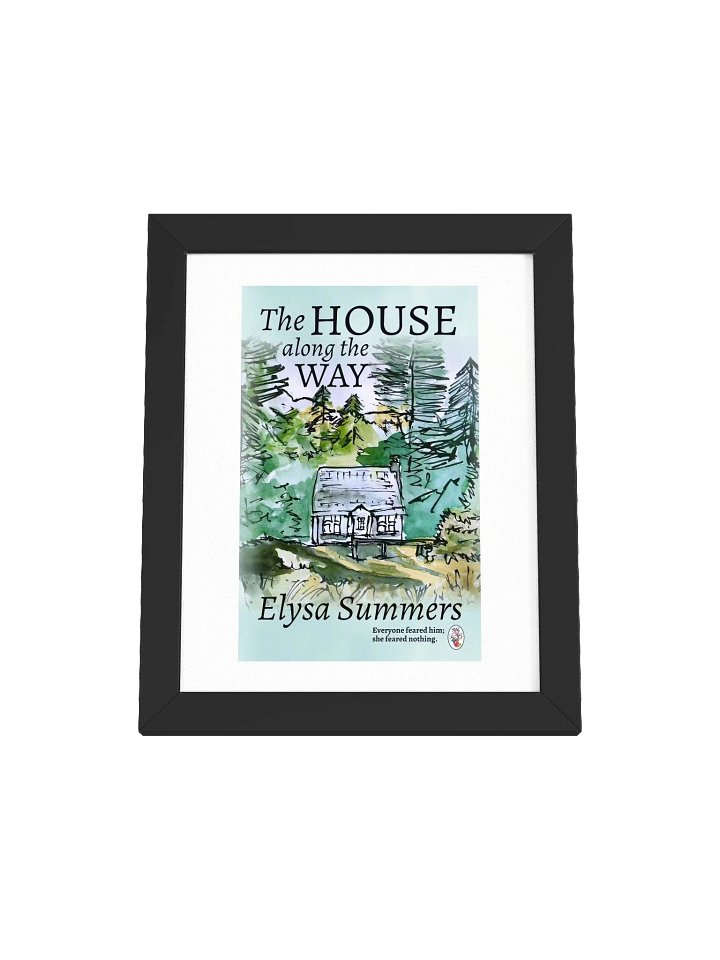 The House Along the Way Framed Cover Print product image (1)