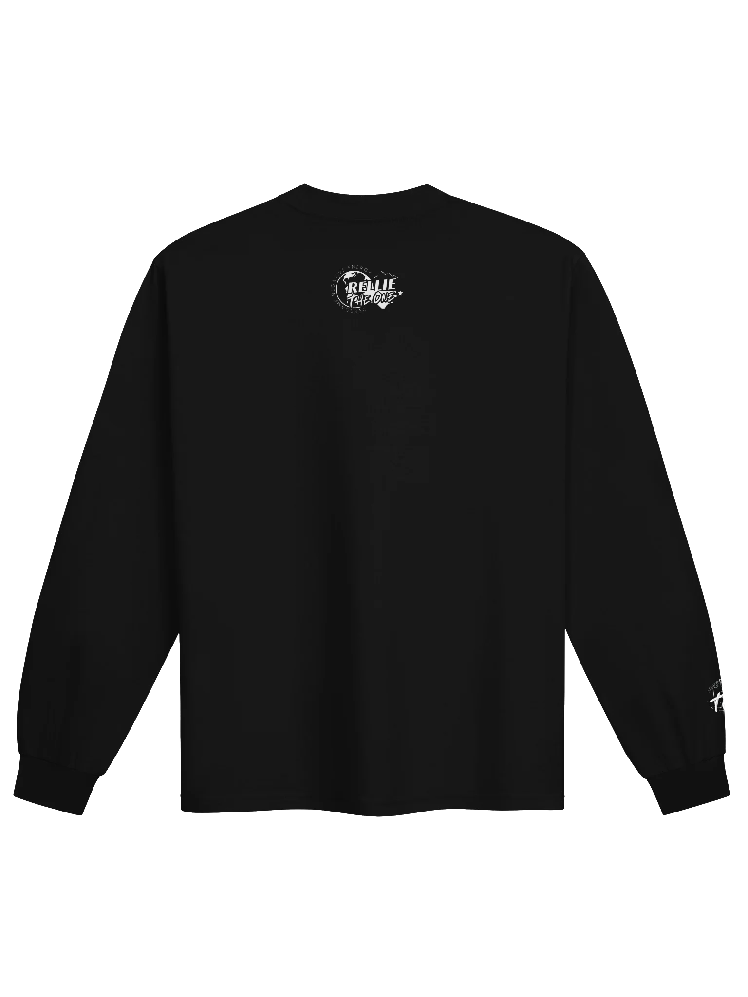 Abstract Black-and-White Geometric Logo Long Sleeve product image (2)