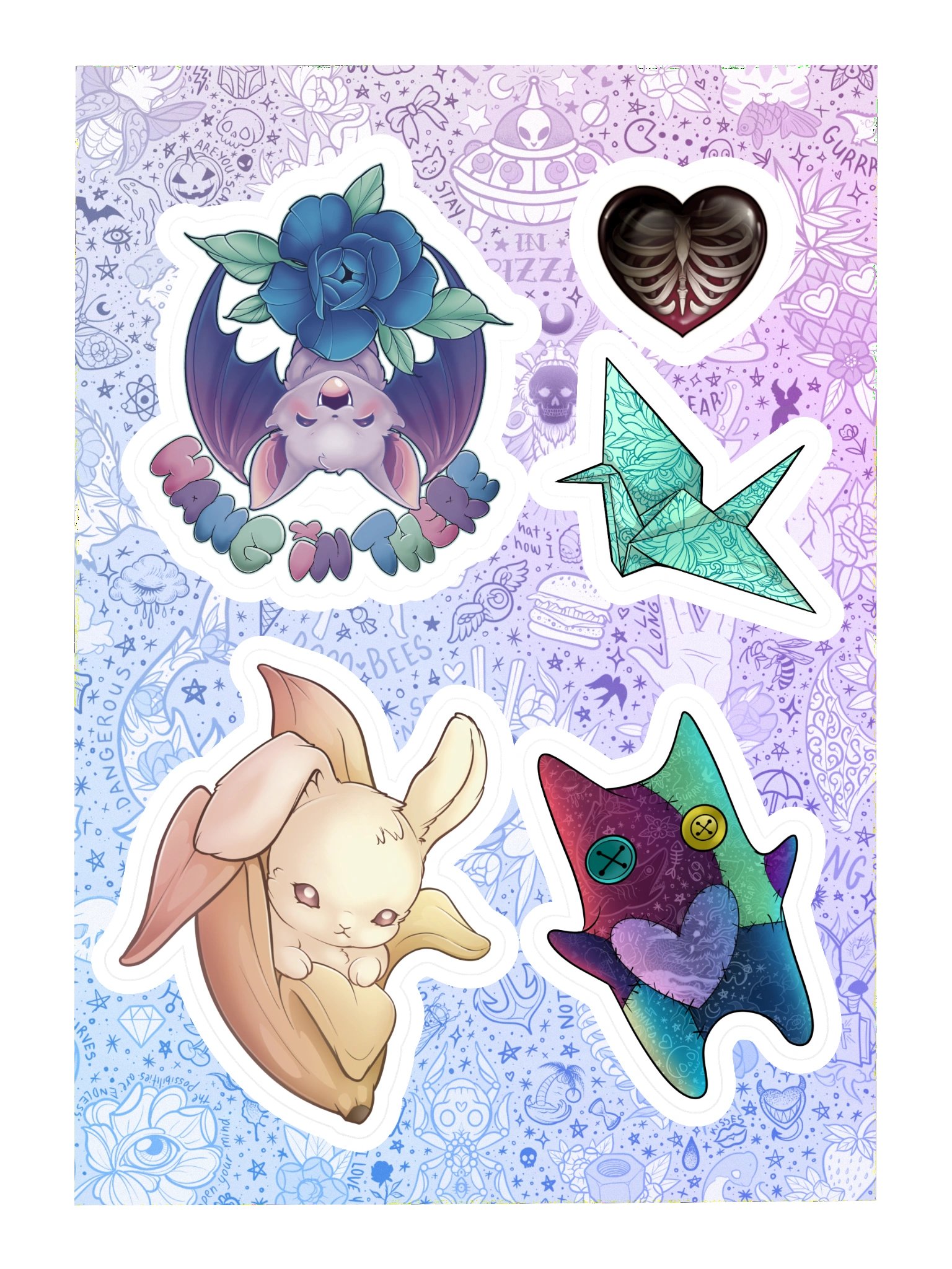 Whimsical Randoms Sticker Sheet product image (3)