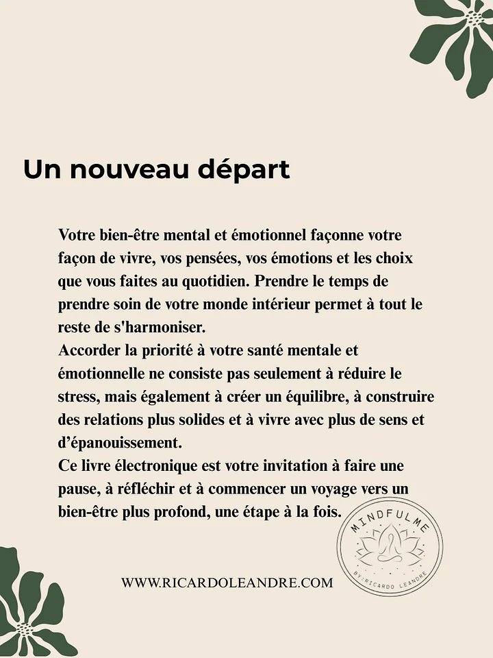 Mental et émotionnel Bien-être product image (2)
