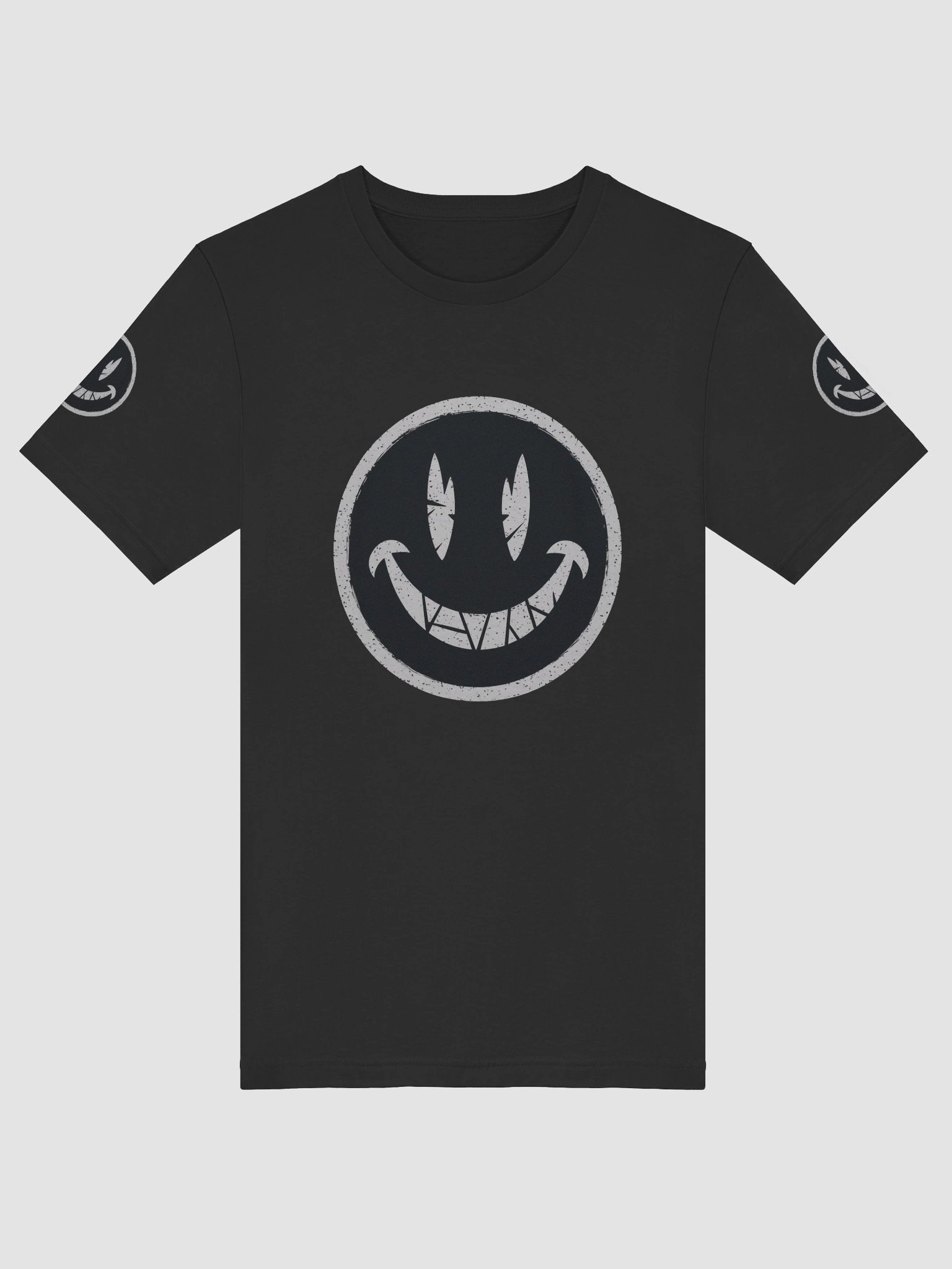 Fragmented Grin Smiley Face Tee product image (26)