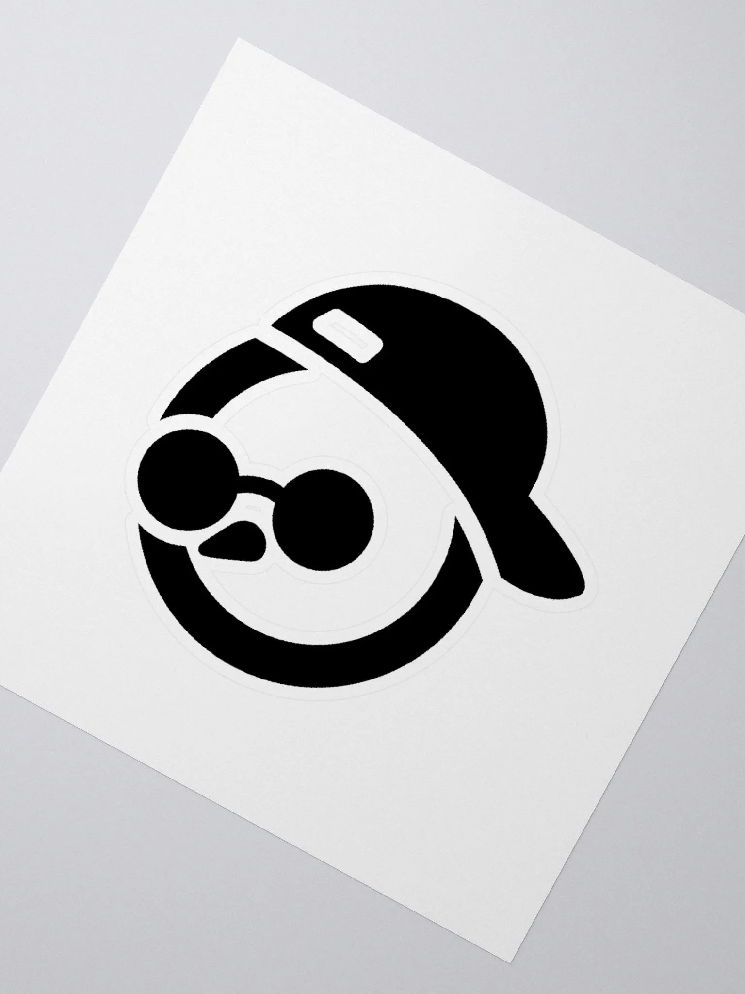 Frosty Sticker (Black) product image (2)