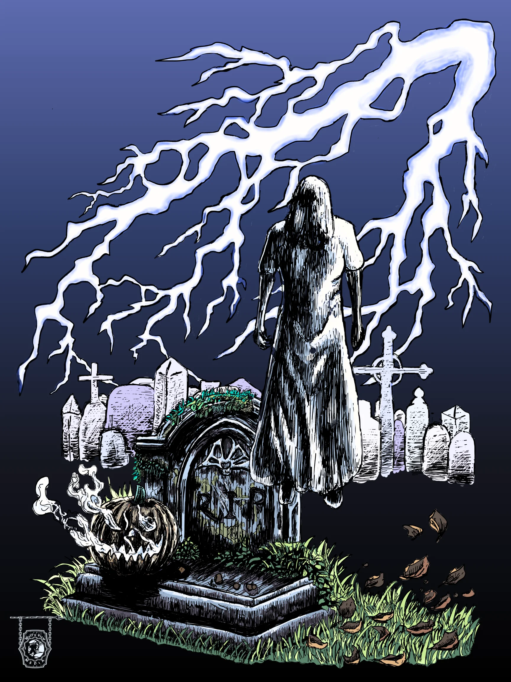 Phantom Series- Phantom V- Halloween Night (color variant)- Poster Print product image (1)