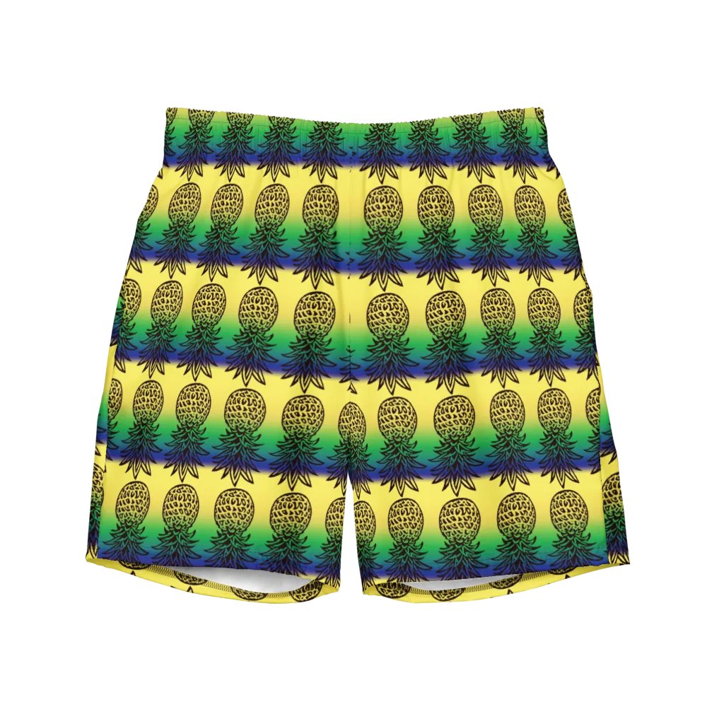 Upside Down Pineapples Swimming Trunks product image (2)