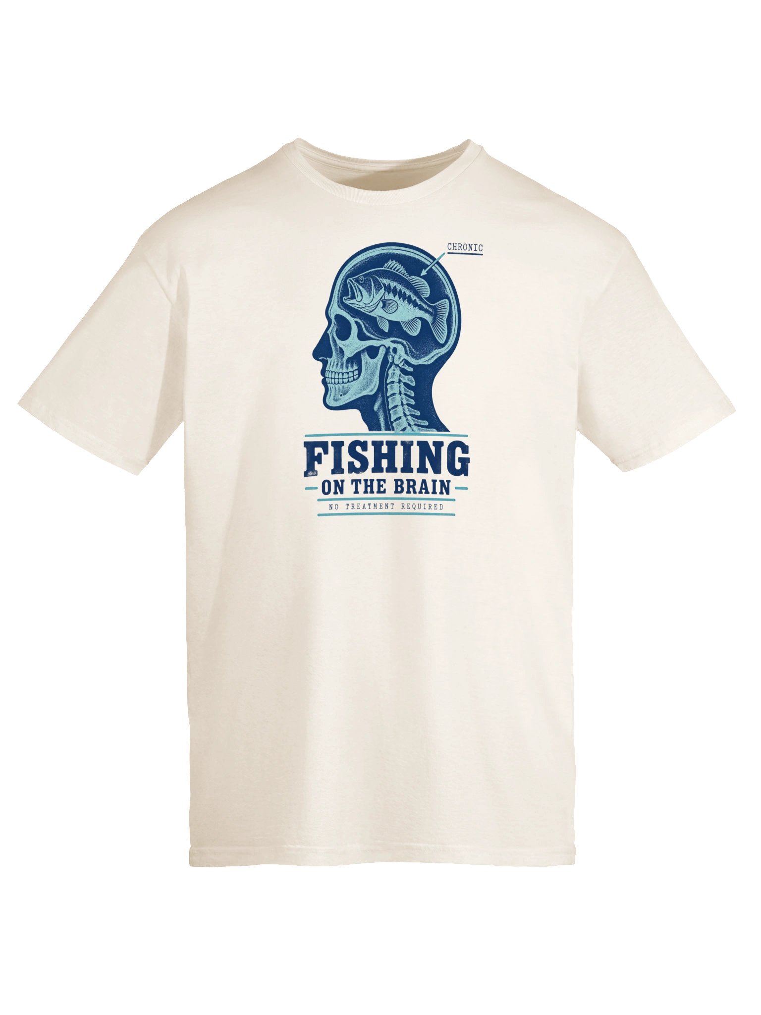 Fishing on the Brain T-Shirt product image (5)