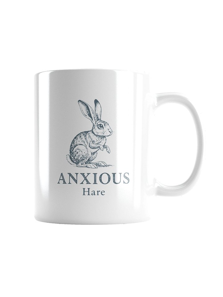 Anxious Hare Ceramic Mug product image (2)