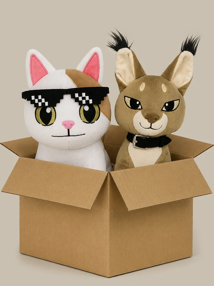Beluga & Hecker Plushie Bundle product image (1)