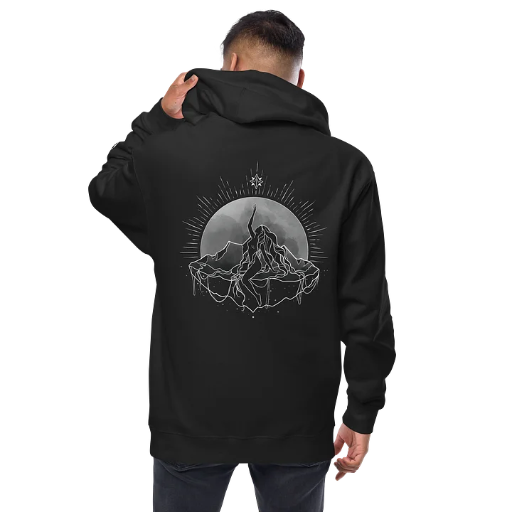 𝖌𝖆𝖎𝖆 fleece zip-up hoodie product image (2)