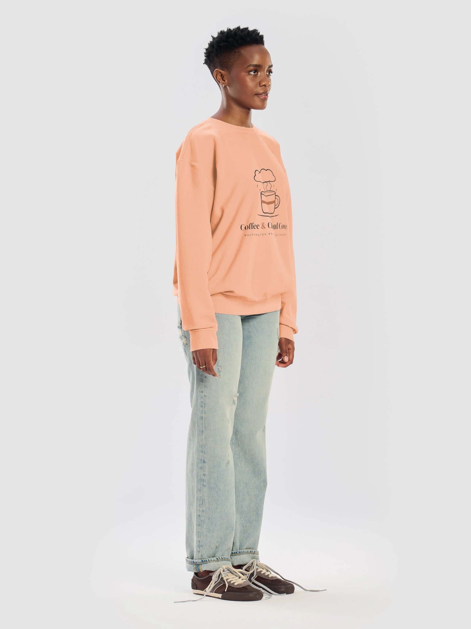 Coffee & Cloud Cover Crewneck product image (47)