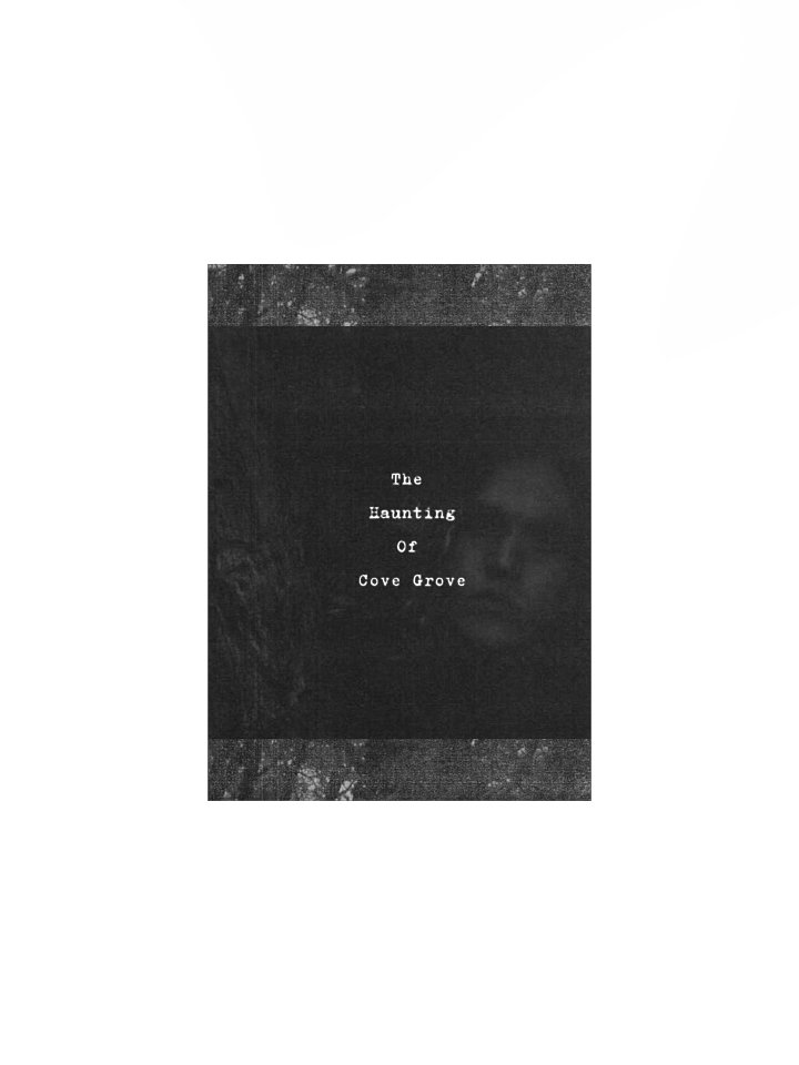 The Haunting Of Cove Grove Album Cover Poster product image (1)