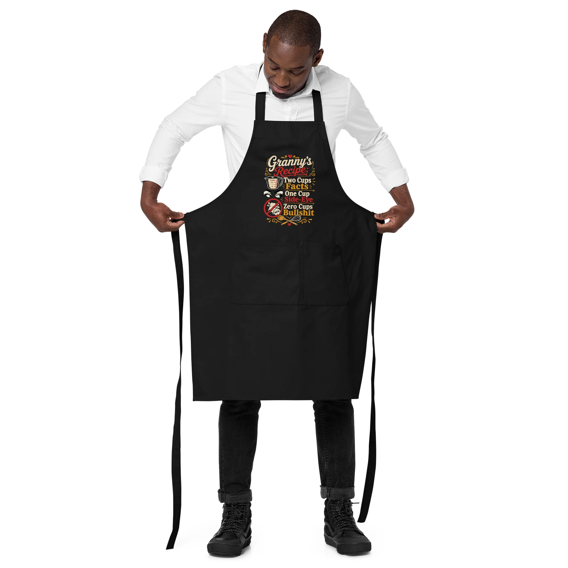 Granny’s Recipe Black Apron product image (2)