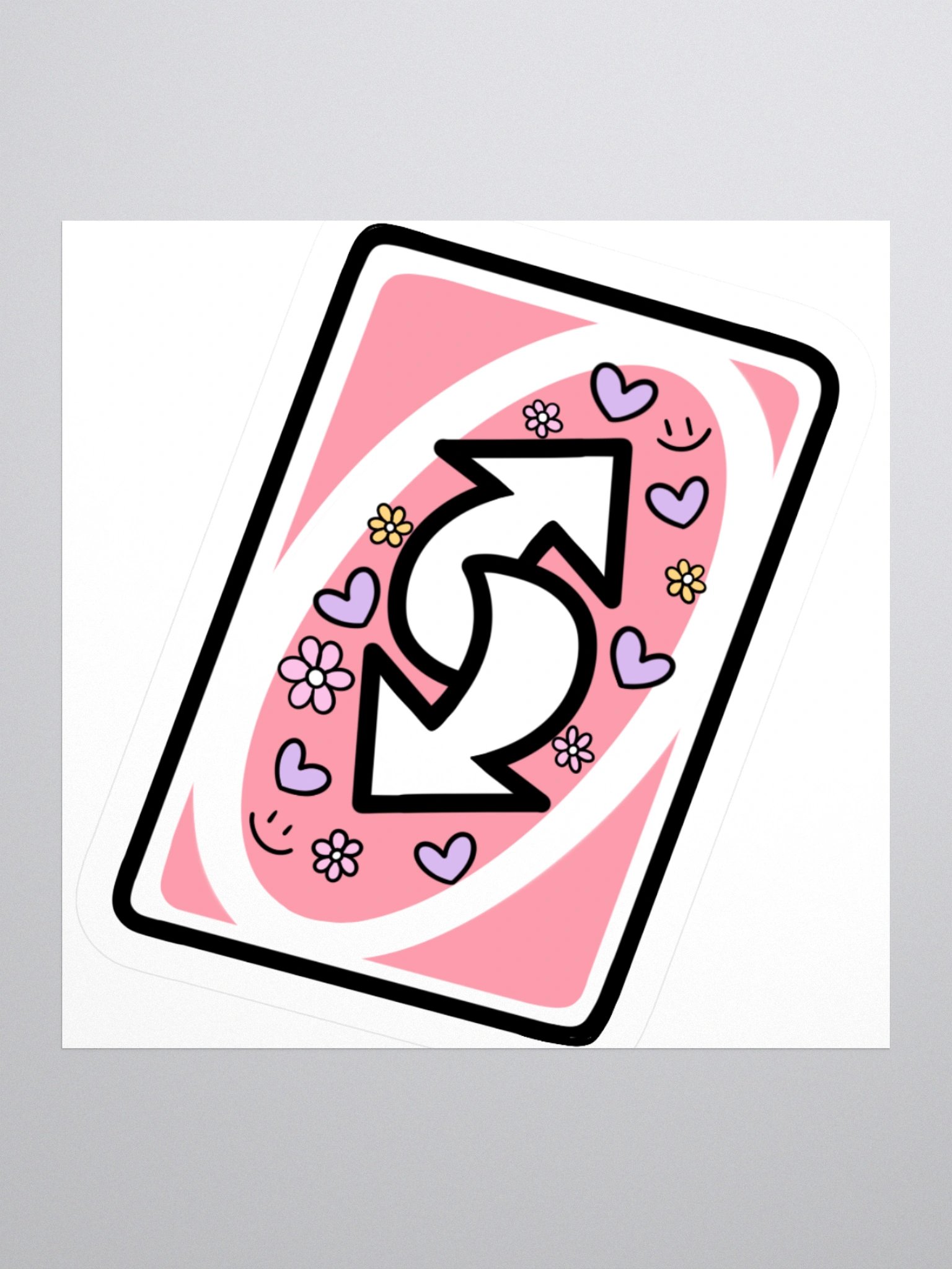 No U Sticker product image (2)