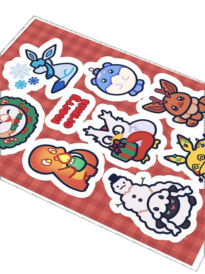 Pokémon Crimis Sticker Sheet product image (2)